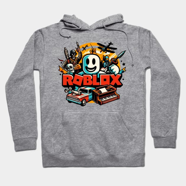 Gray hoodie t shirt roblox hotsell